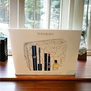 YSL Limited Addition Beauty Bag with Lipstick, Mascara and Perfume